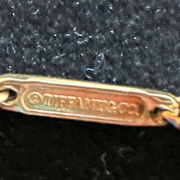 Genuine Tiffany & Co. Atlas Cube Sterling Silver 925 Necklace w/bag and box - Picture 5 of 6